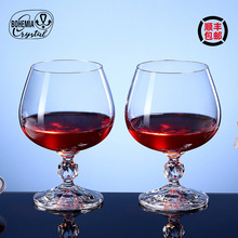 捷克进口红酒杯套装家用一套水晶高脚杯精选品质酒具杯简约香槟杯