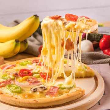 披萨饼底芝士拉丝家用披萨速冻冷面饼皮底烘焙配料材料饼家用套餐