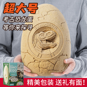 儿童考古挖掘恐龙蛋玩具恐龙化石男孩女孩diy手工盲盒挖土挖宝藏5