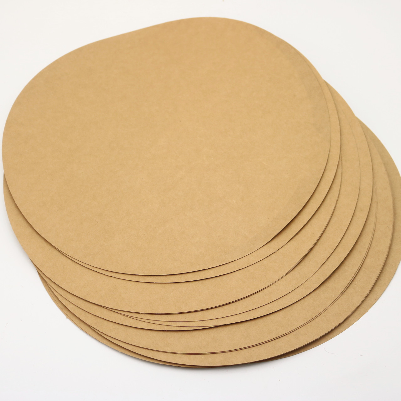 批发圆形牛皮卡纸直径33cm手工绘画卡纸200克原浆卡纸圆卡