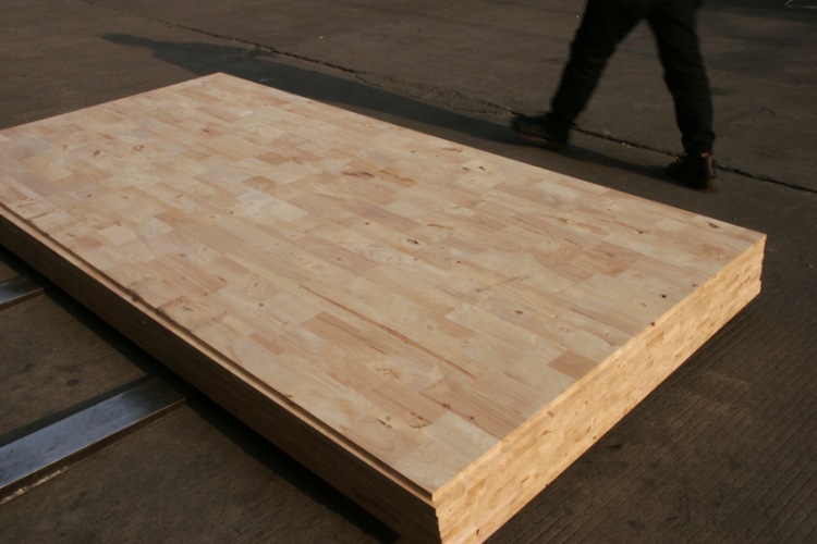 泰国橡胶木指接板橡木c实木板材料拼板橡木板材衣柜齿接板插接板