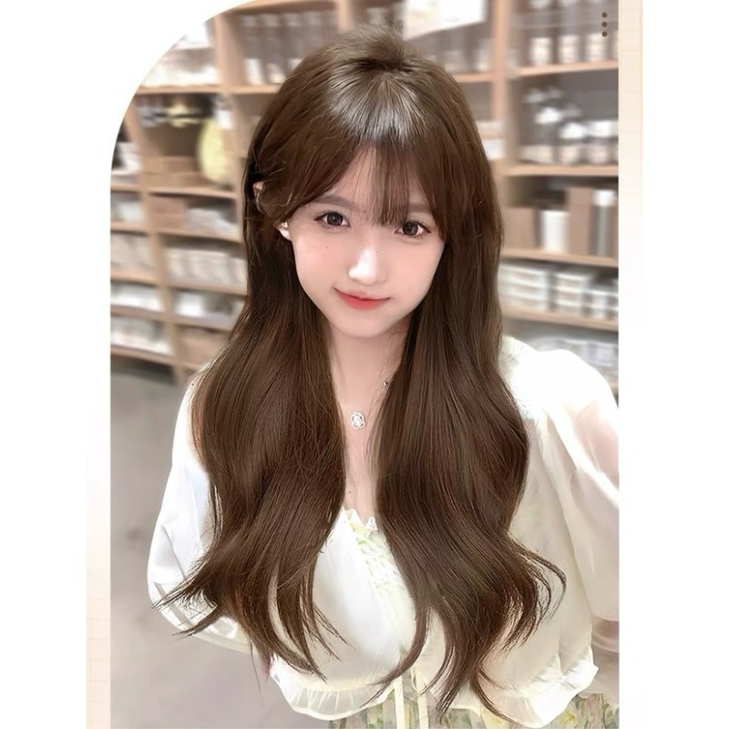 亦朵假发仿真头皮长发大波浪高颅顶自然慵懒大波浪卷发假发全头套