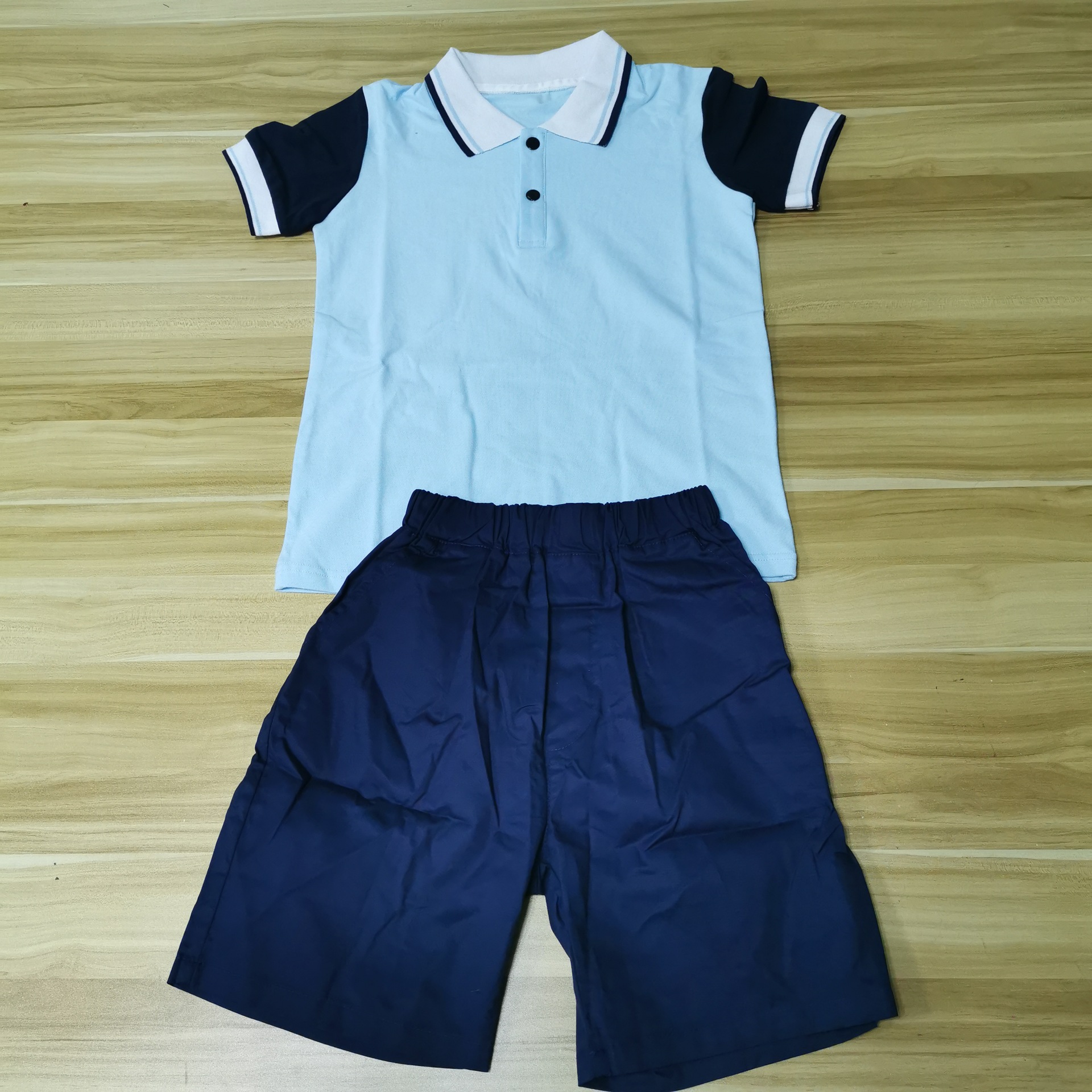 中山校服定制来图来样定制加工厂家小学秋季运动服套装专注品质