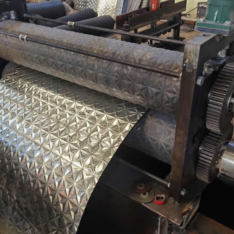 滚花机 压花校平机 驰恒机械 钻石花纹压花机