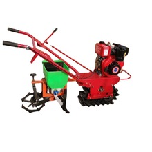 不规则小块地适用汽油独轮微耕机履带式翻转犁地机耘耕除草机