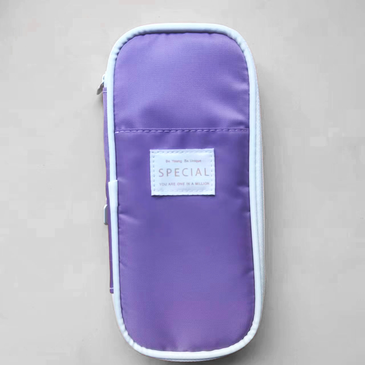 Cross-Border Macaron Pencil Case Primary School Students 235 Grade Internet Celebrity Large Capacity Japanese Style Multifunctional Pen Case Pencil Box