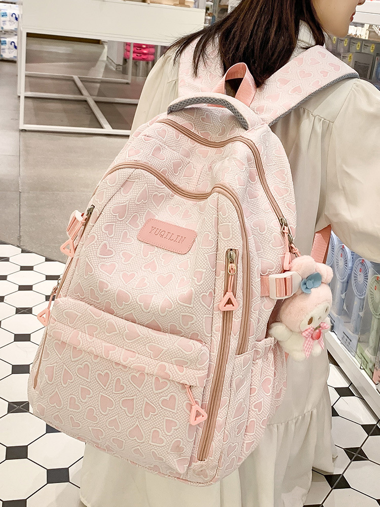 Schoolbag Girls' Primary School Student Junior High School Backpack High School Student Ins Backpack