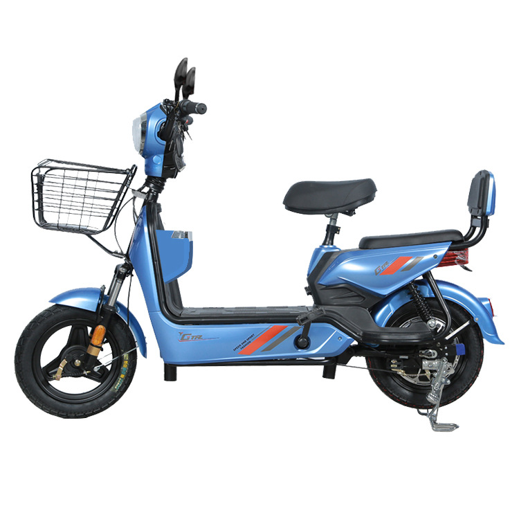 National Standard Electric Bicycle Adult 48V Two-Wheel Battery Car Double Factory Wholesale Electric Car Export