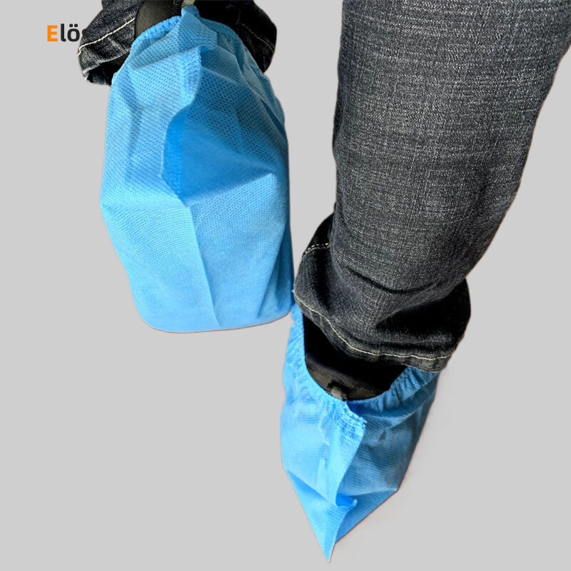 【elosung】一次性无纺布加厚医用鞋套ec-550-阿里巴巴