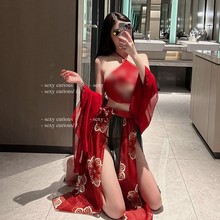 情趣内衣性感汉服旗袍制服床上诱惑勾人激情套装女极度诱惑仙女服