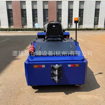 电动牵引车15吨座驾式牵引头工厂场内电瓶小拖车转运拉货物挂车