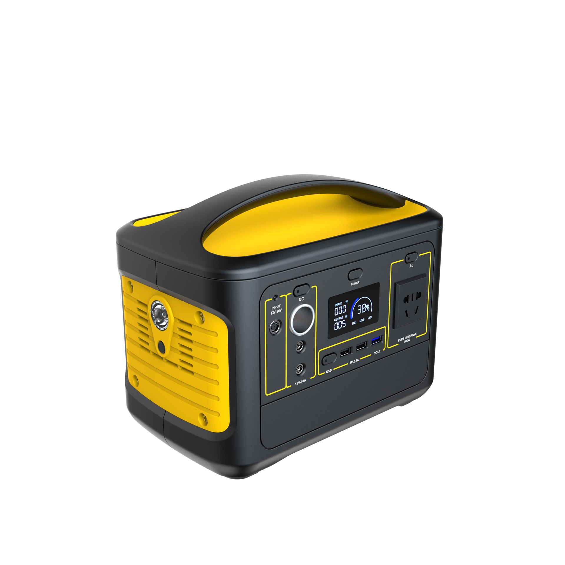 户外电源500w大功率220v移动便携大容量笔记本电脑家用应急电源