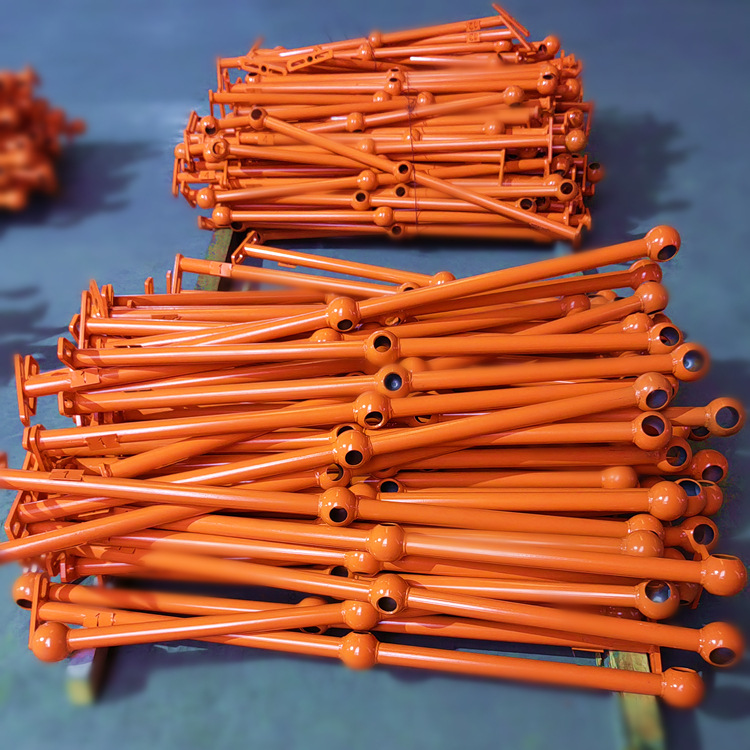 球接栏杆楼梯球型防护平台转角电厂船舶镀锌球形扶手栏杆护栏立柱