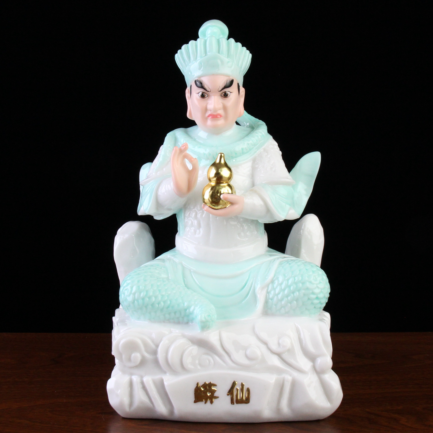 蛇仙蟒仙蛇身神像太爷居家供常仙居家供奉家用12英寸树脂佛像摆件