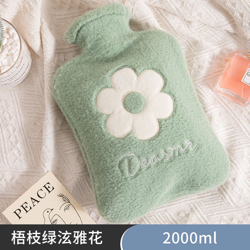 Hot-Water Bag Irrigation Hot Water Injection Bag PVC Flushing Thickened Explosion-Proof Hand Warmer Warm Belly Student Hand Warmer Wholesale