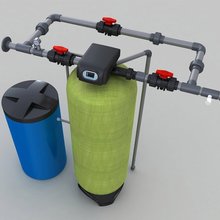 全自动软化水过滤器 井水地下水锅炉水除水垢  软化水质
