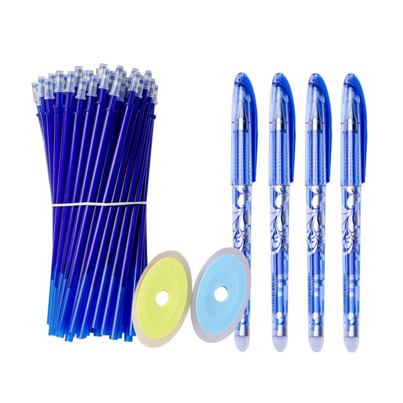 erasable gel pen set erasable refill 0.5 washable handle magic erasable pen office school stationery