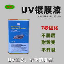 大灯翻新液车灯镀膜UV光油光固化清漆车灯罩老化发黄划痕翻新