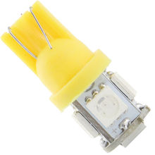 汽车灯泡T10-5050-5SMD 示宽灯牌照灯 LED小灯摩托车转向LED