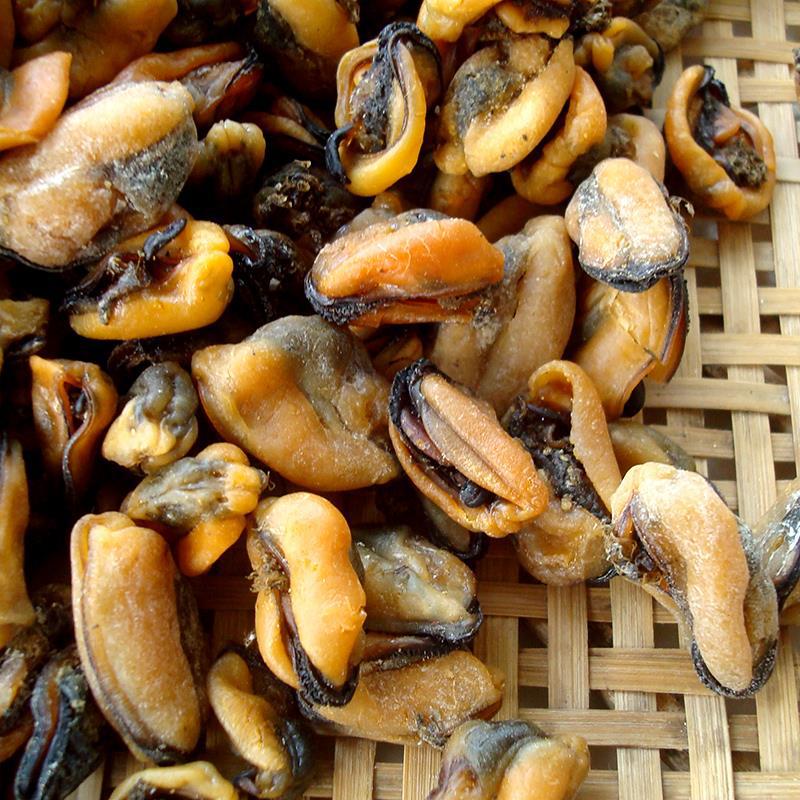 宁波特产海鲜 野生淡菜干250g 海虹肉肥贻贝海红干海产品水产干货