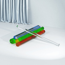 亚克力棒实心透明有机玻璃棒圆柱条子加工零切导光棒6-300mm方形
