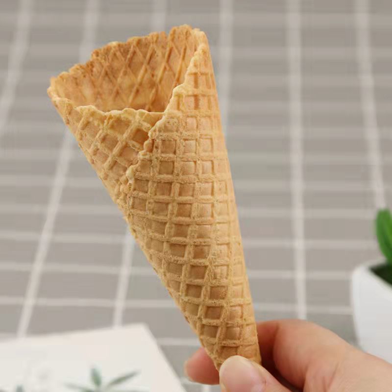 商用家用脆筒冰淇淋蛋筒甜筒脆皮雪糕蛋卷皮脆筒蛋糕装饰冰淇淋机