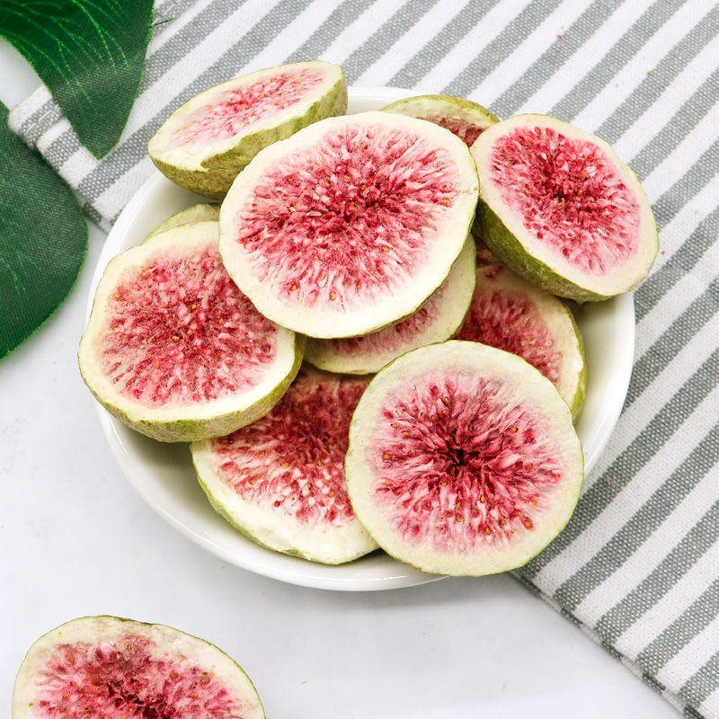 冻干无花果干脱水即食果蔬脆蛋糕装饰孕妇零食烘焙雪花酥无花果脆
