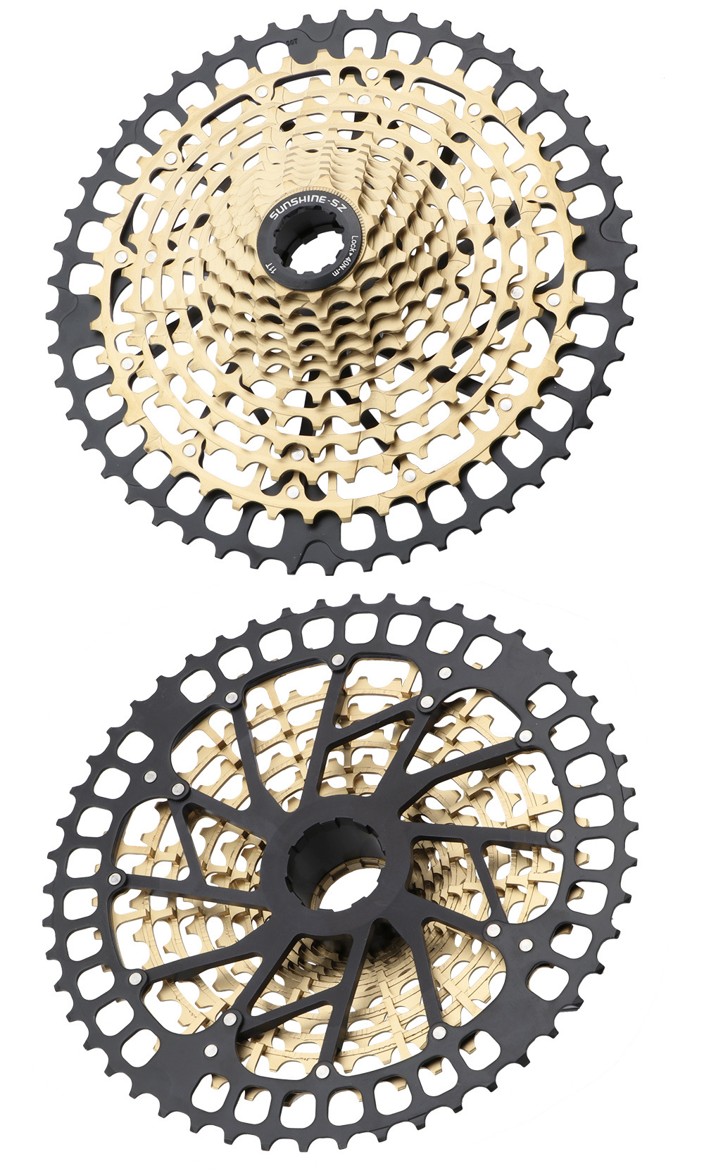 日晖山地自行车卡式飞轮12速 11速46t 50t镂空超轻塔轮竞赛级跨境