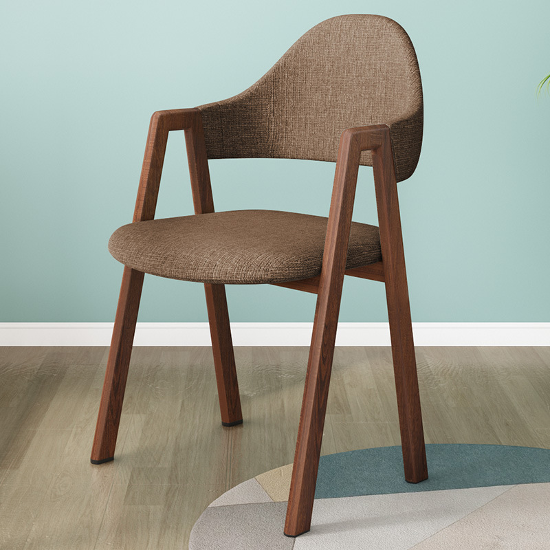 Nordic Dining Chair Household Minimalist Modern Restaurant Chair Backrest A- line Chair Milk Tea Shop Table and Chair Bedroom Desk Stool