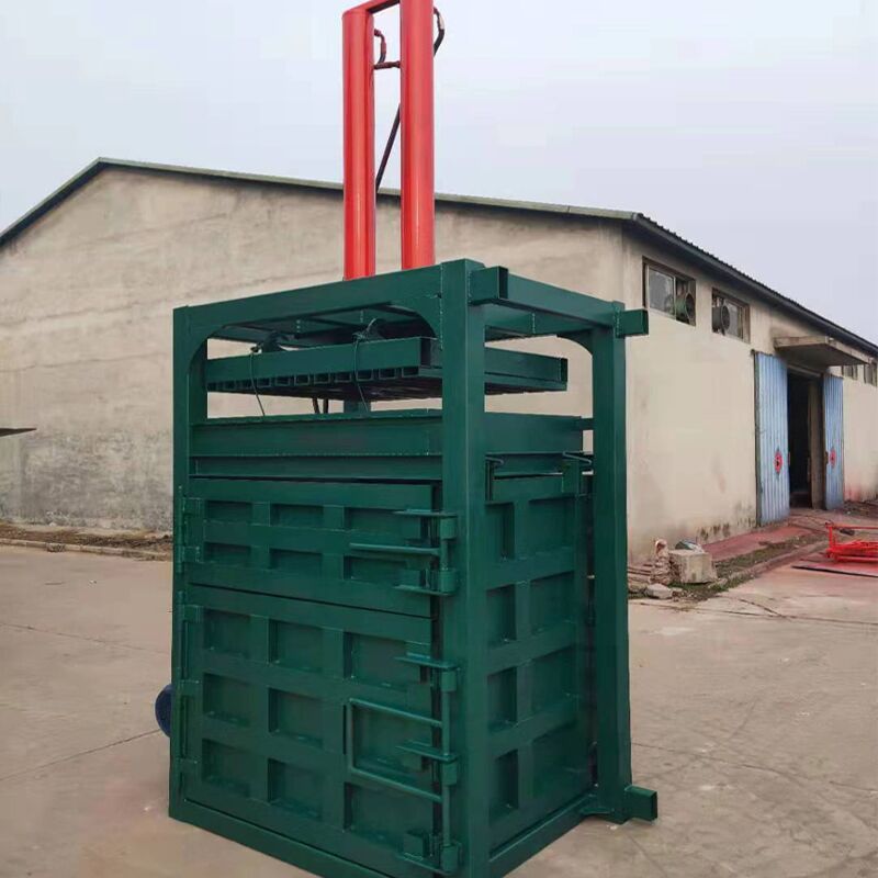 大型全自动油漆桶压扁机 丝瓜络压缩打包机 薄膜垃圾打包机原理图