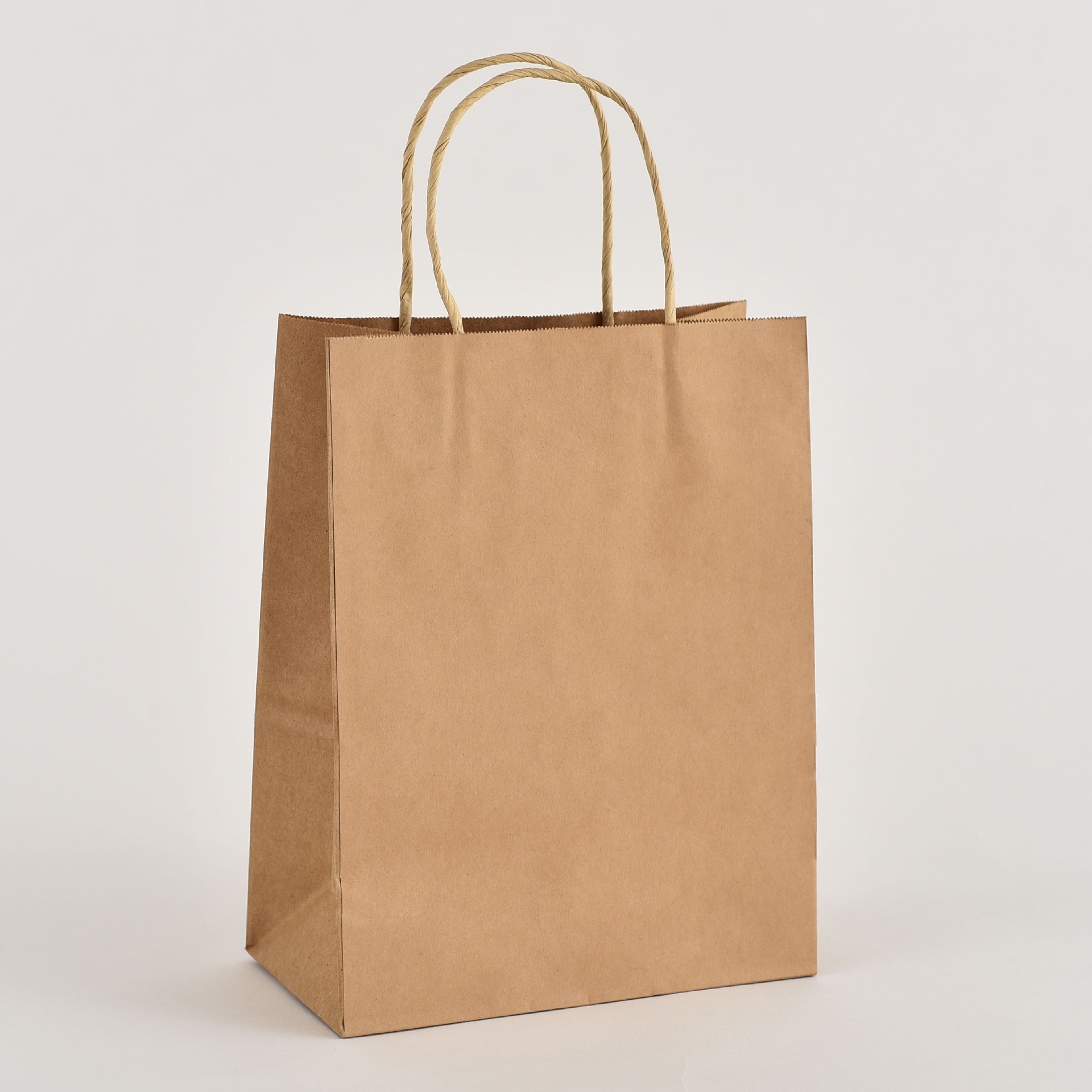 牛皮纸袋手提袋外卖打包袋奶茶服装店袋子包装袋礼品袋印logo