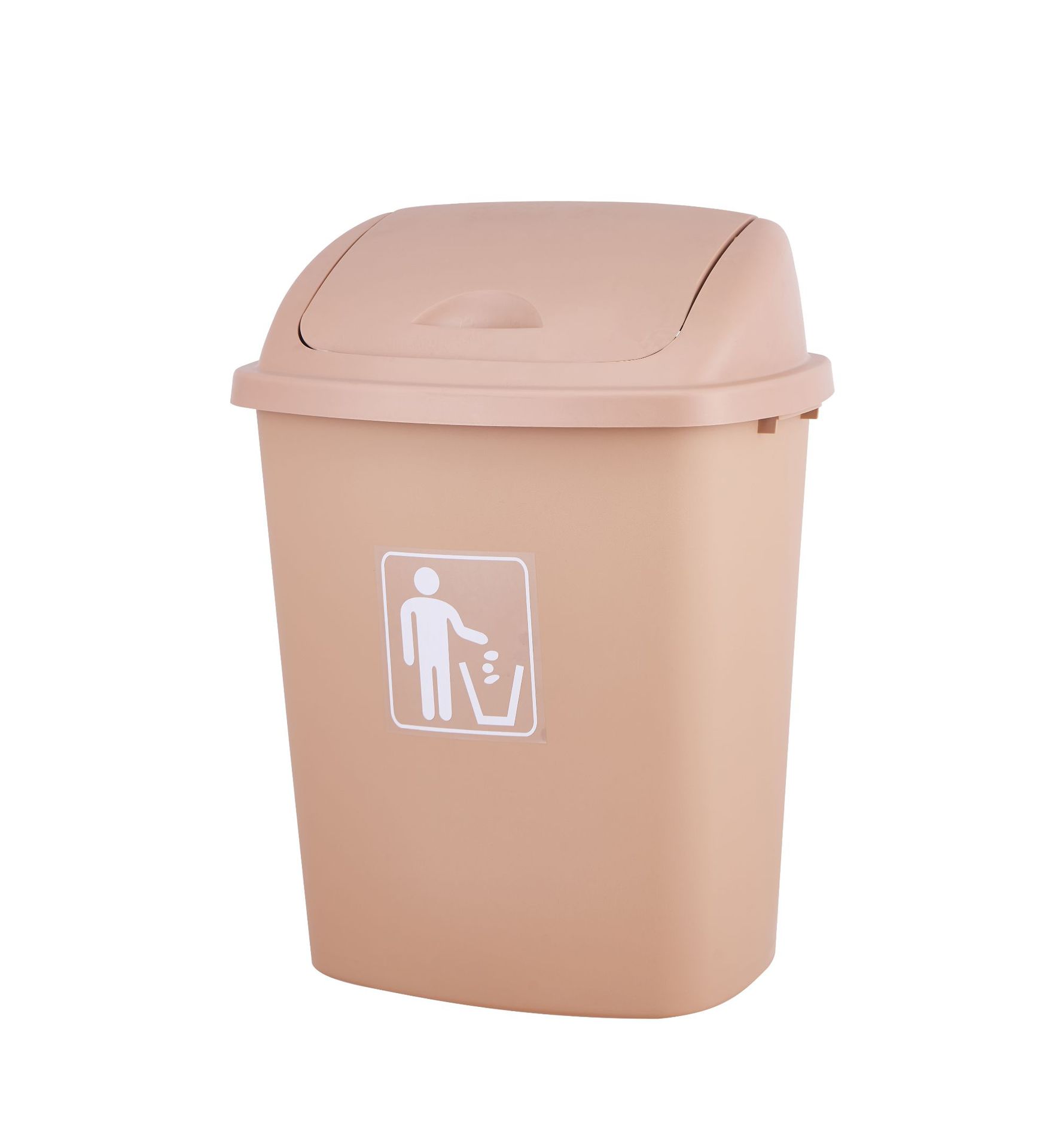 C19 Trash Can 70L Large Capacity Outdoor Use Property Commercial Covered Household Classroom Bucket with Lid Extra Large