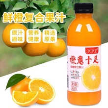 橙汁果汁饮料批发整箱芒果鲜橙猕猴桃沙棘夏季网红饮品代发加工