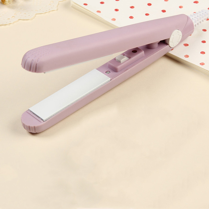 Mini Splint Hair Straightener Air Bangs Electric Hair Straightener O Hurt Hair Small Power Ccc Certification