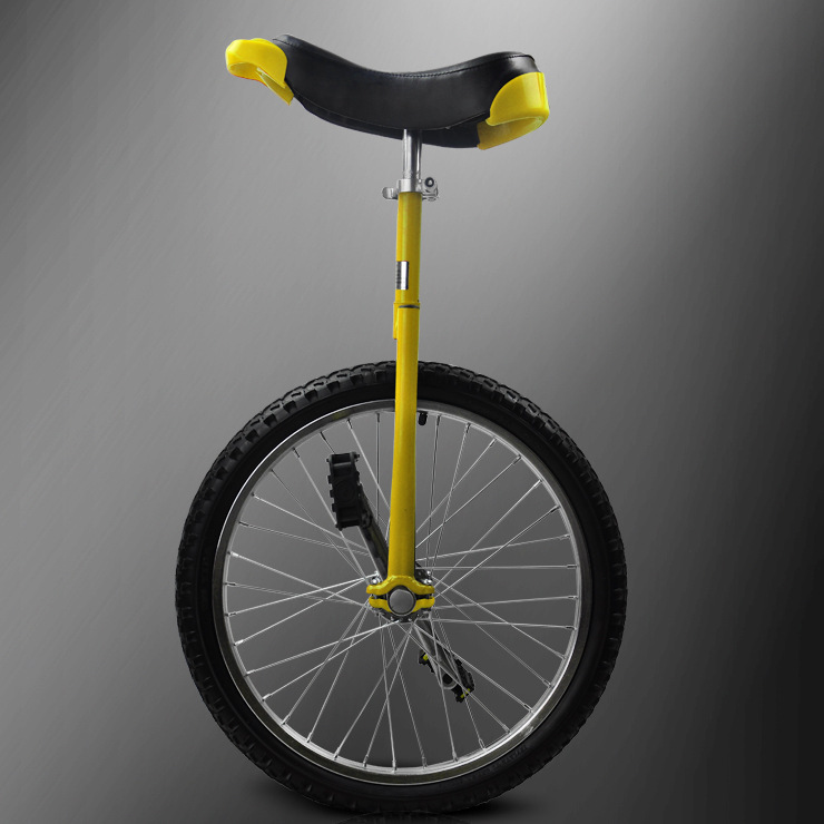 杂技自行车成人商用独轮车运动竞技车道具单车单轮车自行车表演