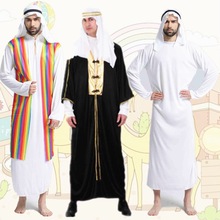 万圣节成人化妆舞会服装男中东阿拉伯王子国王衣服阿拉伯酋长服饰