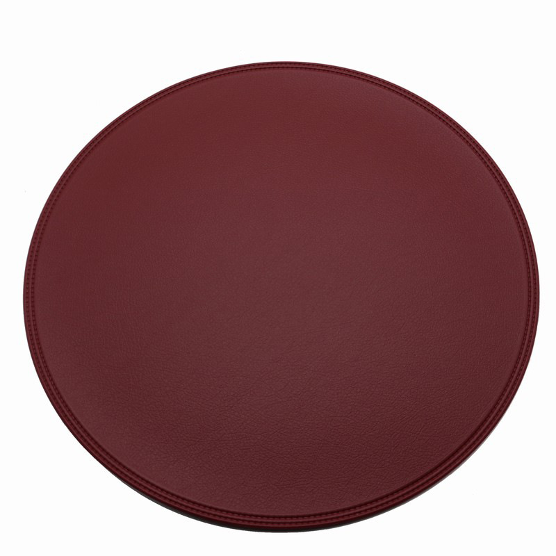 St. Te Placemat Creative Nordic European Style Household Minimalist PVC Leather round Table Mat Oil-Proof Heat Insulation Waterproof Cross-Border
