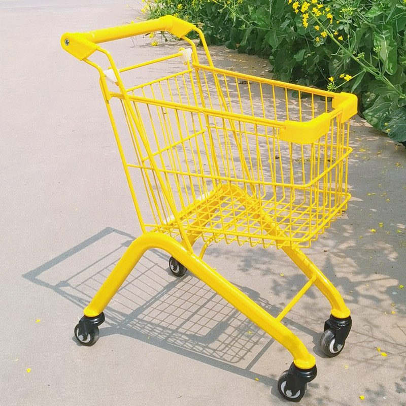 儿童款超市购物车 宝宝玩具购物车 迷你型购物小推车零食店购物车