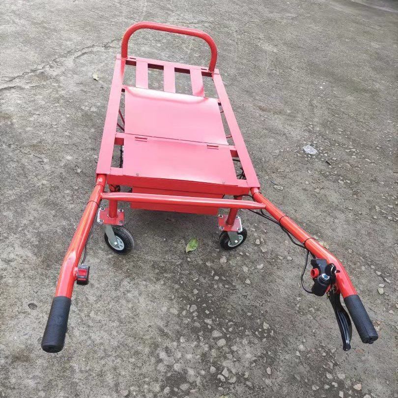 农用电动独轮车工地爬坡手推独轮车果园大棚爬山车平板电动手推车