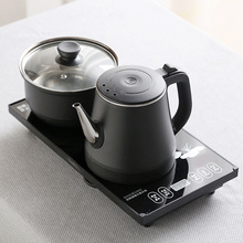 涌泉底部上水全自动加水烧水壶茶具智能电茶炉双层家用电器煮茶器