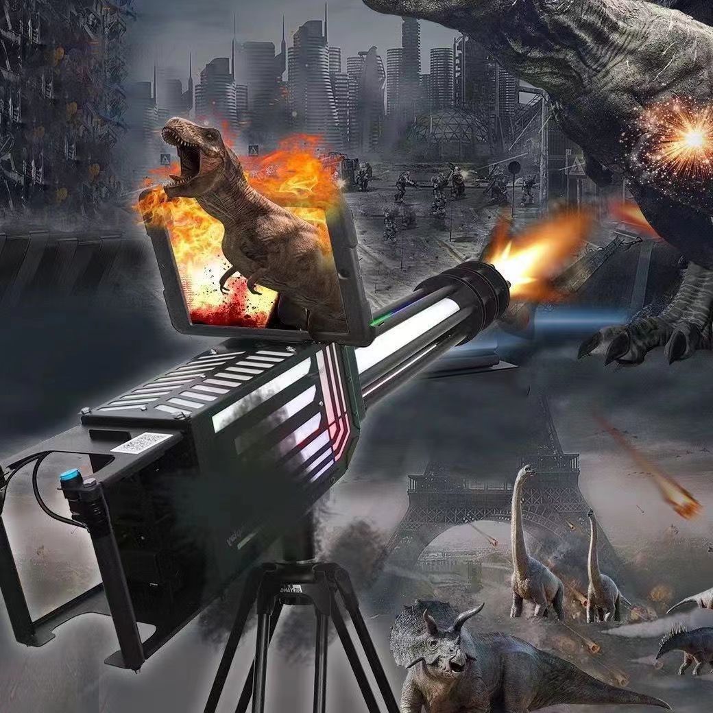 加特林摆摊游戏机ar游戏射击vr儿童游乐机器摆摊-阿里巴巴