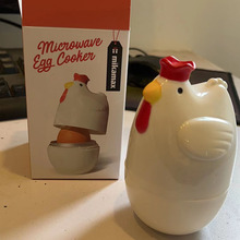 跨境热销微波炉小鸡型创意煮蛋器小鸡形蒸蛋器1枚工厂现货批发