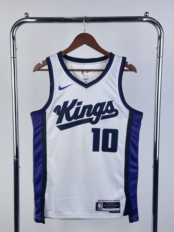 24赛季 国王队客场0号蒙克5号福克斯10号萨博尼斯nba球衣-阿里巴巴