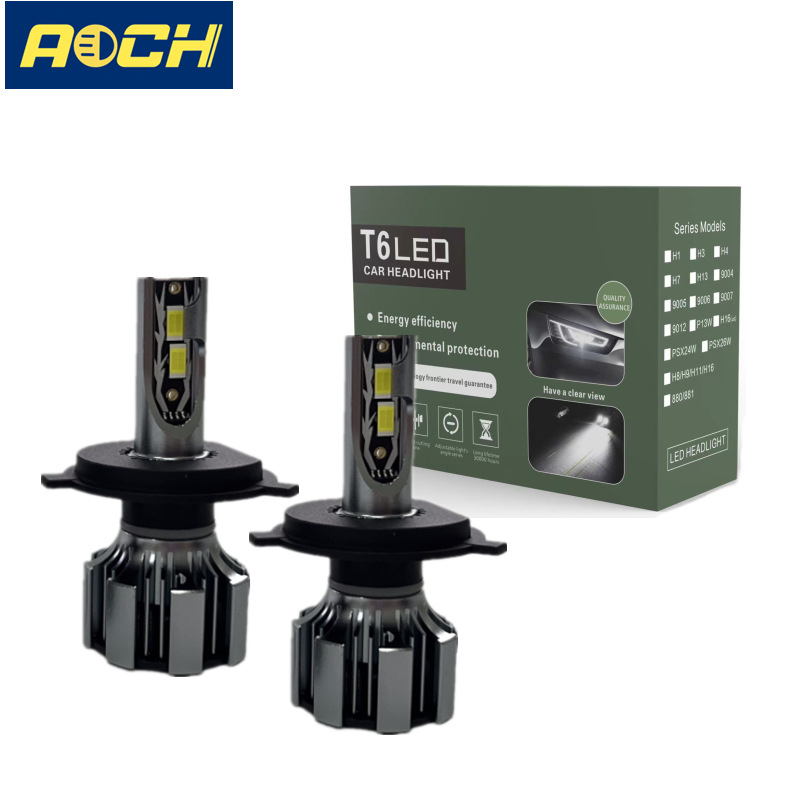 原厂led汽车大灯 120w高功率总成前大灯 超长射距h4远