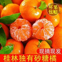 砂糖橘爆甜广西金秋沙糖桔薄皮无籽蜜桔橘子10斤水果整箱批发