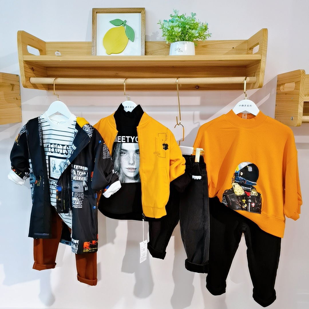 柏惠信子 小左小右秋季中大童卫衣外套杂款包 网红童装厂家货源批