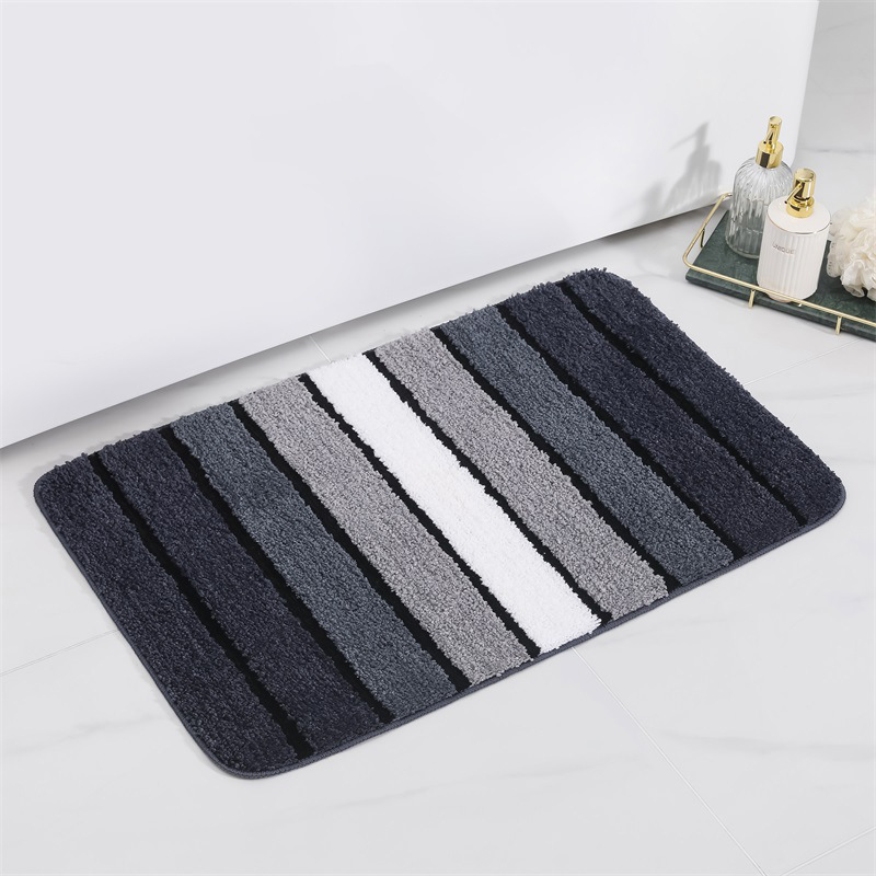 Striped Non-Slip Mat Floor Mat Festive Carpet Hotel Carpet Automobile Cushion Bathroom Non-Slip Mat Door Mat Climbing Pad