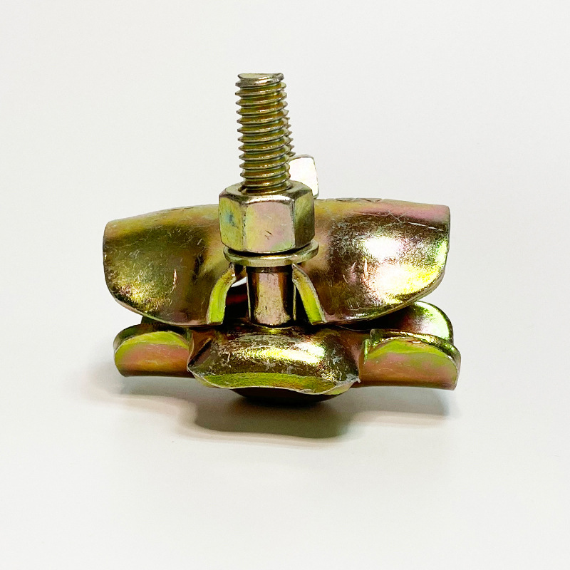 现货供应意式单扣扣件 意式建筑扣件钢管配件脚手架钢管扣件