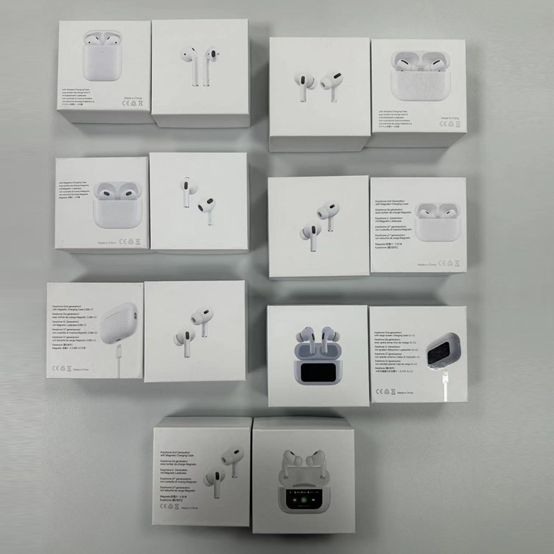 Airpods pro2耳机包装盒适用于苹果3代5代6代2代4代TWS蓝牙耳机