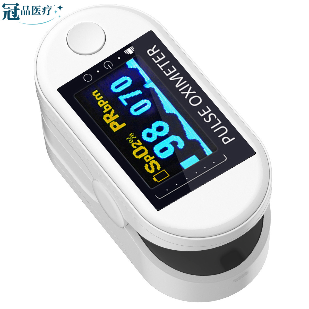 跨境外贸批发血氧饱和度监测仪 指脉氧心率计 手指夹式脉搏血氧仪